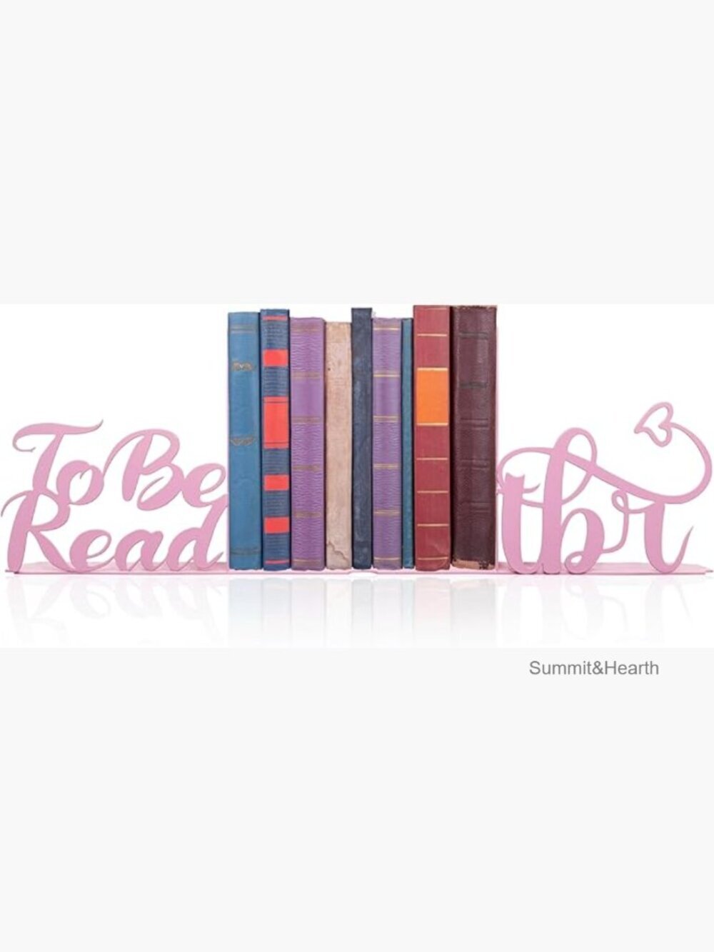 Metal Kiss Bookends, 8.27x6 Inches, Sturdy Bookshelf Decor for Study Room
